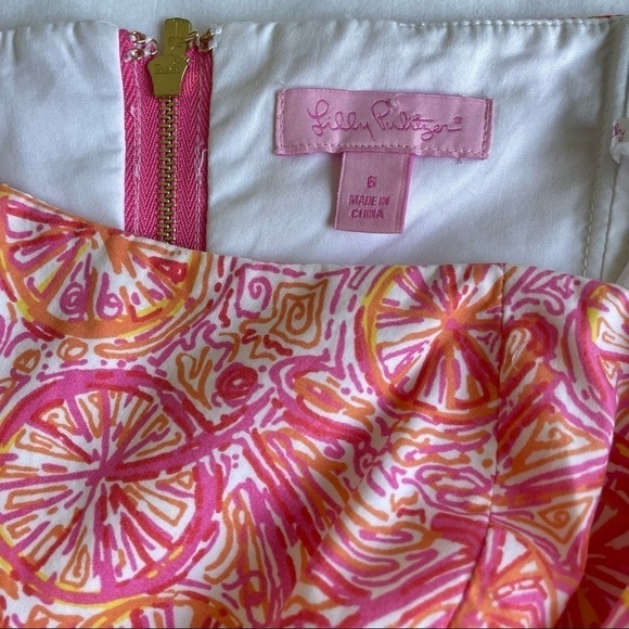 ❤️ Lilly Pulitzer vintage strapless Dress Size 6 K17 - Picture 4 of 13